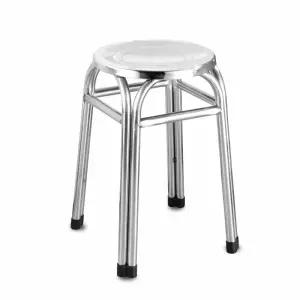 스테인레스 바의자 카페 높은의자 스탠딩 식탁 회전 식당