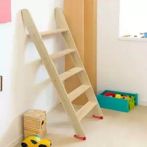 나무사다리 난간 이층 침실 가정용 기숙사