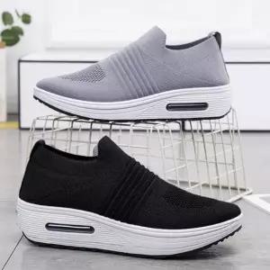 여성 에어굽 슬립온 타입 경량 편한 조깅화 워킹화 여성운동화 여자운동화 편한운동화