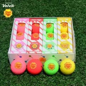 츄파춥스 골프공 4컬러 12구 더즌세트 TA2515141
