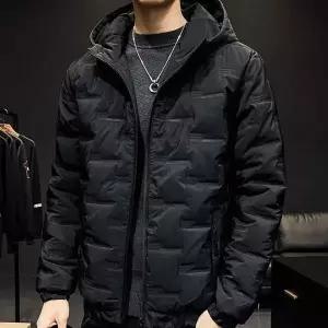 고주파 압열 방한 후드패딩 점퍼 자켓 출퇴근 빅사이즈 남여공용 작업복 방풍 패딩 여성