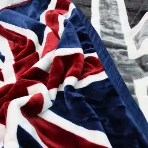 동계 밍크 담요 대형 두꺼운 양면 블랭킷 이불 쇼파 캠핑 유니언잭 150200