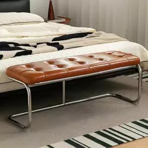 벤치의자 식탁 스텐 카페 인테리어 긴의자 미드센츄리