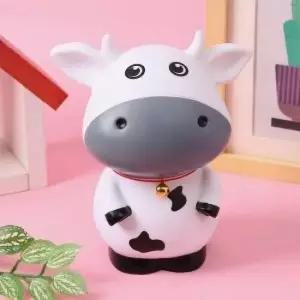 [문구/오피스] 모으소 밀크 카우 저금통 대 화이트