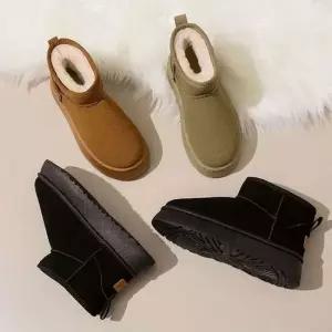 양털안감 스웨이드부츠 겨울 방한화 신발 스웨이드부츠 털부츠 털부츠숏 방한부츠