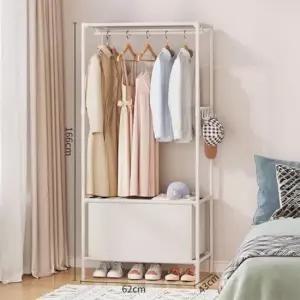 [JED] 드레스룸 멀티 행거 고정식 원룸 수납 미니 스탠드