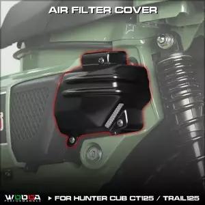 혼다 헌터 컵 CT125 JA55 JA65 트레일125 2020-2025 에어 필터 커버 에어 필터 가드 트림 커버 흡기 클린용