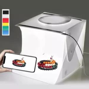 포토박스 셀프미니 스튜디오 사진관촬영 LED 제품40Cm 포토박스