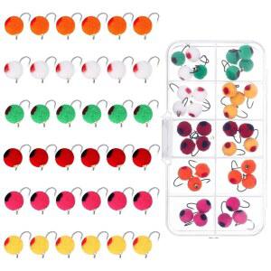 Sonwyoung 36피스 피싱 사이즈 12, 박스 , 드라이 , 송어, 연어, 배스, 스틸헤드 플라이용 낚시 어소먼트