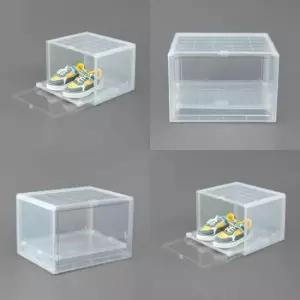 [JED] 거실 화이트 투명도어신발정리함 신발정리함 슬라이딩