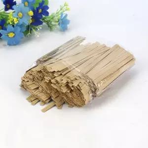 크라프트 빵끈 10cm 약1000개 종이빵끈 팜팜 이홈베이킹 바보사랑 토다스