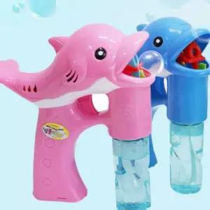 good 돌고래 멜로디 자동버블건 리필액2개 AA건전지3개포함