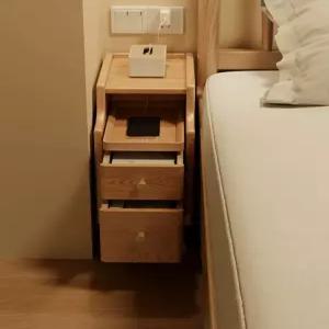 침대 미니협탁 테이블 심플 인테리어 침실 거실 서랍장