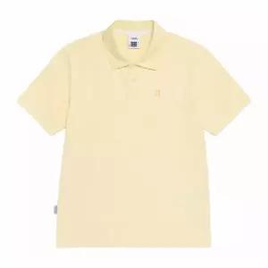 내셔널지오그래픽 N262UPL020 카리디 피케 반팔 카라 티셔츠 PALE YELLOW N262UPL020521