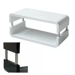 tv다이 슬림 tv 거실장 화이트 티비 다이 테이블 수납장 500