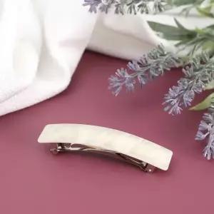 헤어핀 네모 아이보리 머리핀 마블자동헤어핀 마블헤어핀 마블머리핀 마블핀