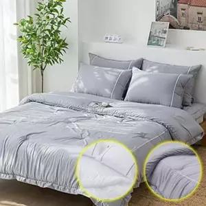 가을침구 프린린 가드 교감 호텔 이불베개세트SS 화이트