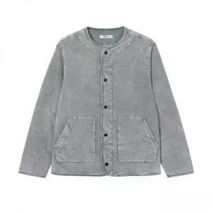 Nau 가먼트다잉 코듀로이 패딩 자켓 Light Gray