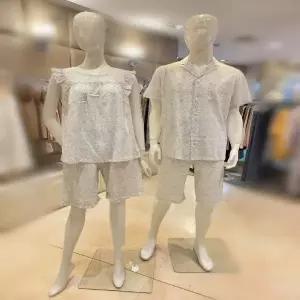 AMP4629SAWP4629S_커플 크레이프4629S파자마세트