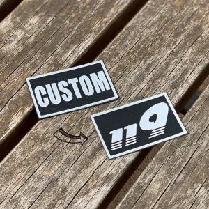 커스텀 패치 주문제작 가죽 밀리터리 반사 와펜 패치 패치제작 와펜제작