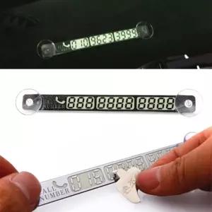 메탈 축광 폰넘버 주차전화번호 알림판 폰넘버 폰넘버 주차번호판