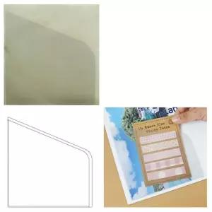 코너형 포켓 다이어리 라벨테이프 대형 30매 다이어리 바인더 코너스틱