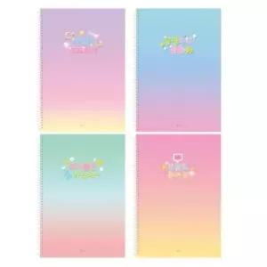 [문구/오피스] 11089 아이비스 180개입 긍정네온 1000 슬림원링노트 1박스