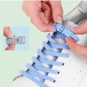 신발끈클립 매듭없는운동화끈 버클세트 고무줄신발끈 운동화끈