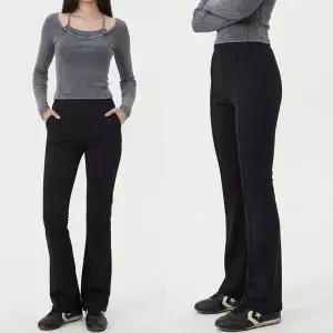 [하프클럽/]여자 하이웨이스트 부츠컷 슬림 데일리 팬츠