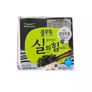 풀무원 살아있는 실의힘 검정약콩 나또 낫또 40팩