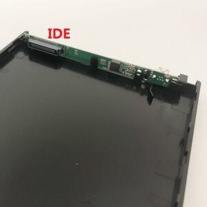 NIGUDEYANG 슬림형 외장 USB 2.0 인클로저 파우치 케이스 노트북용 CD/DVD 광학 드라이브용 어댑터 12.7mm