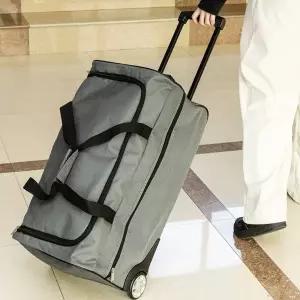 야구 캐리어 가방 휴대용 트롤리 출장 탑승 옥스포드 천가방