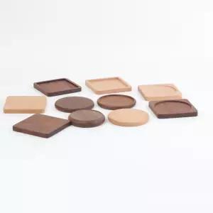 (힘찬)나무컵받침 우드 홀더 티코스터 찻잔 받침대 G타입대 우드대 까페 커피전문점 원목