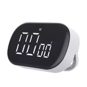 (힘찬)DGITEM 디지털 학습용 카운트 타이머 LED 대형 화이트 용타이머 공부 주방 요리용 제빵용품 제빵용