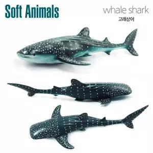 (힘찬)반디 (소프트 애니멀) 고래상어모형 장난감 학습완구 어린이 동물
