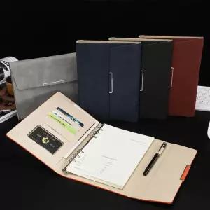 A5 가죽 업무다이어리 오피스 수첩 노트 회의 5컬러 업무다이어리