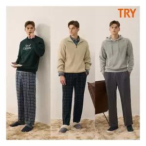 [초특가] 트라이 남성 파자마팬츠 3종세트