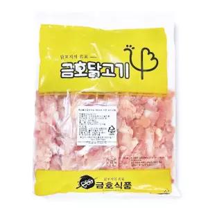 (힘찬)생닭꼬치 1kg(50gX20개) 캠핑용 바베큐용 용닭 요리용 조리용 손질 질닭