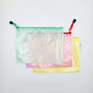 PVC 사무용 포켓 파우치(A5 사이즈) 서류철 서류정리 서류케이스 파일함