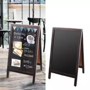 [문구/오피스] 인테리어 A형 입간판 칠판 양면 블랙보드 메뉴판 소
