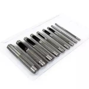 [문구/오피스] 9개세트 가죽 타공펀치 펀치세트 가죽펀칭도구 구멍뚫기 송곳