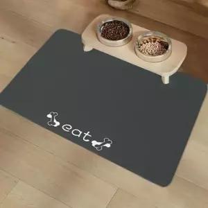 [반려] 흡수왕 규조토 강아지 식기매트 80x50cm 밥그릇매트