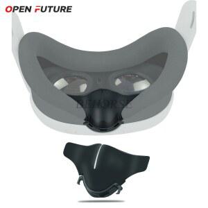 세척 가능한 실리콘 코 패드, 메타 퀘스트 3 VR 헤드셋, 땀 방지 교체 코 커버, 오큘러스 퀘스트 3 VR 액세서리