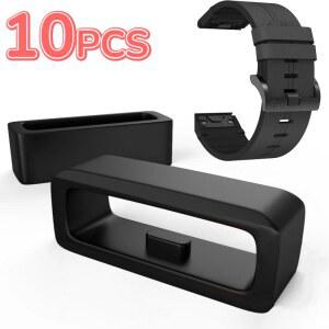 Garmin Forerunner 235 745 735XT Fenix 7 6 5 7x 6x Smartwatch 밴드 커넥터 보안 홀더 루프용 교체 패스너