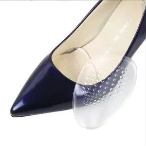 (힘찬)앞꿈치보호 실리콘 패드 발보호 푹신한 깔창바닥 바닥 하이힐 아치형 키높이 치패드 얇은 큰신 운동