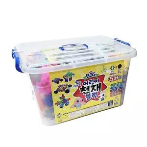 (힘찬)BIG 어린이 천재 사각블럭 410p 블록 가정용 아동용 용블럭 용블록