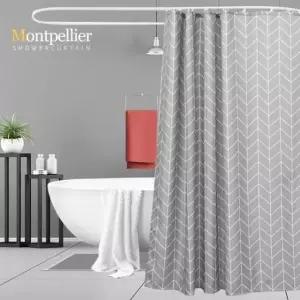 [SBD] 북유럽 방수 욕실커튼 패브릭 커튼 샤워커튼