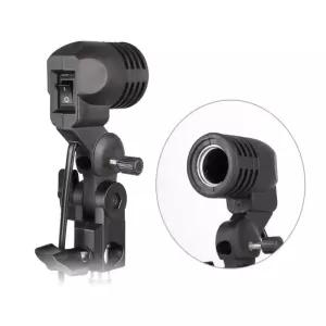 1.8m 케이블 코드 전구 스탠드 E27 AC 소켓 램프 홀더 우산 사진 마운트