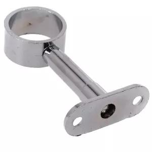 직경 25mm 옷장 레일/파이프와 함께 사용하기 위한 조정 가능한 옷 지지 브래킷 1PC 액세서리