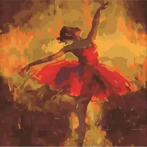 피포페인팅 Q4021 발레리나 DIY명화그리기 셀프페인팅